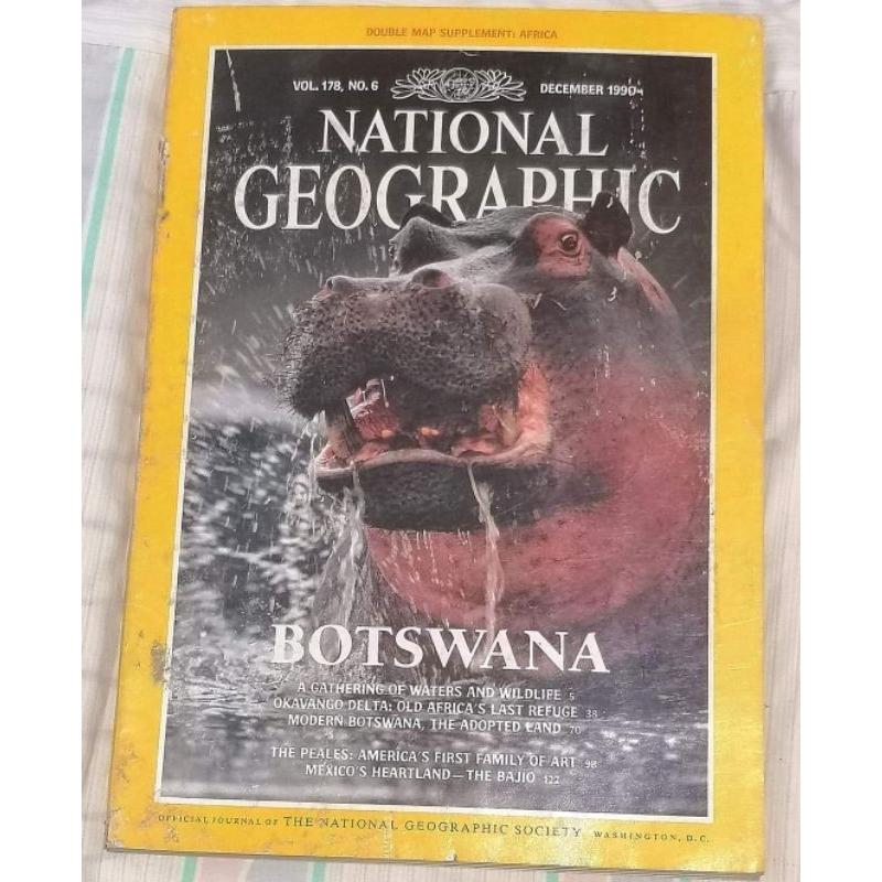 วารสาร National Geographic volume 179 no. 6 (December 1990)