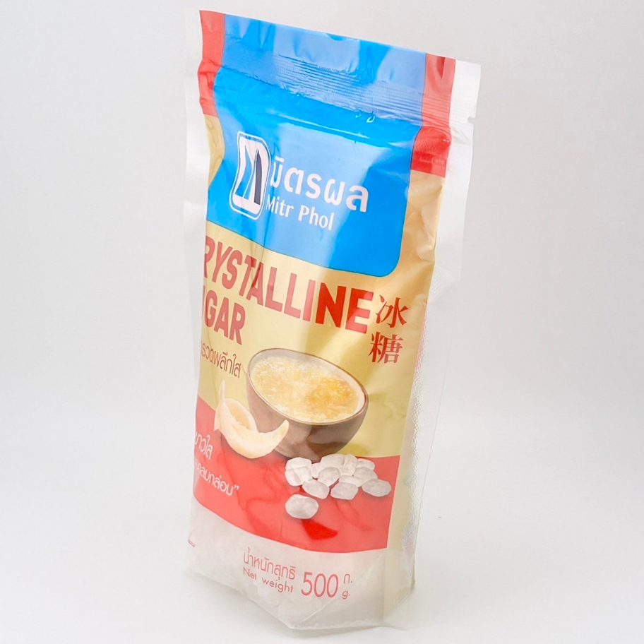 Mitr Phol Crystalline Sugar 500 g. มิตรผล น้ำตาลกรวดผลึกใส 500 ก. #1105172
