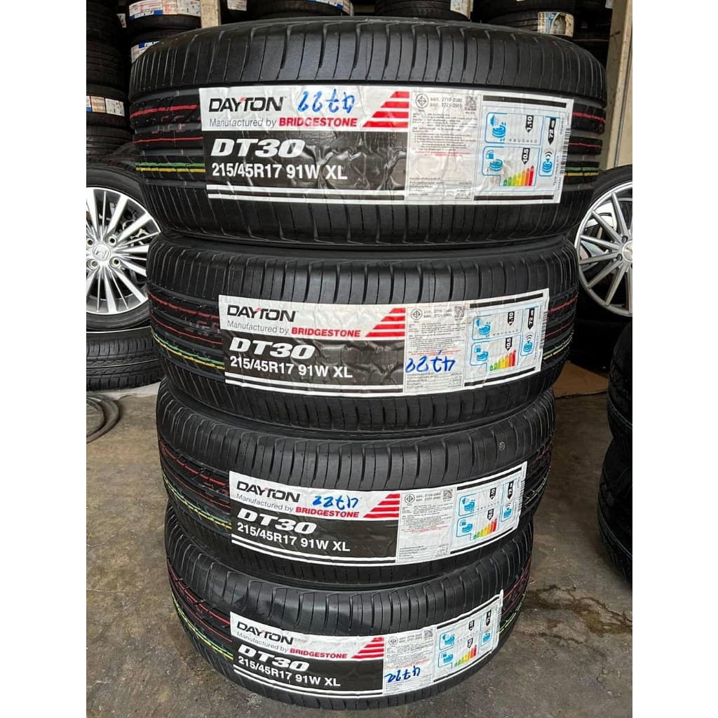 🔴 ยาง "#เดตัน" Dayton DT30 By Bridgestone ปลายปี 22 - 215/45R17