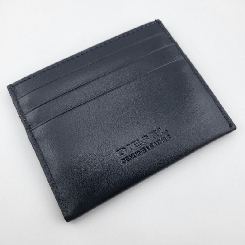 Diesel Genuine Leather Credit Cards Holder Case Wallet