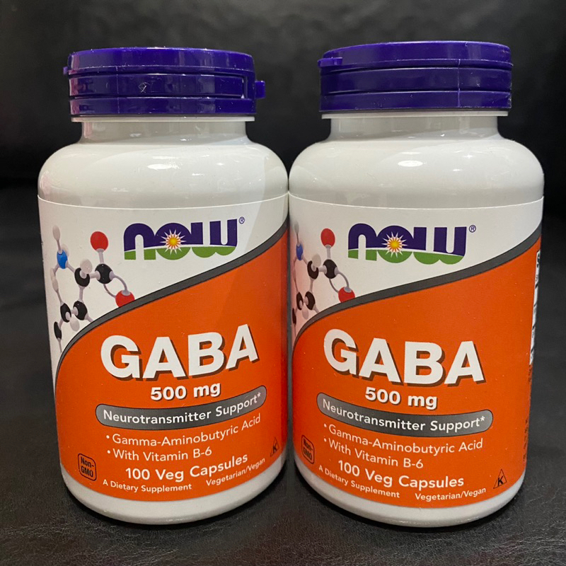 Now Gaba 500mg+Vit B6 100แคปซูล
