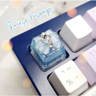 Keycap resin คีย์แคป โบว์นูน ราคาต่อชิ้น สำหรับ Mechanical​ Keyboard ปุ่ม OEM profileปุ่มแถว R4