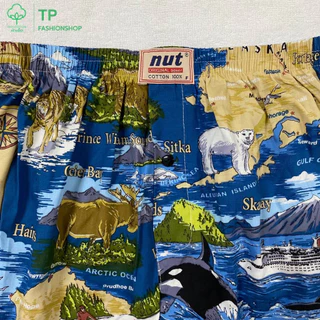 บ๊อกเซอร์⚡️ลายใหม่⚡️(FREESIZE)Nut Boxerผ้าเชิ้ต ไม่มีตะเข็บหลัง ผ้าคอตตอน100% ​cotton​ กางเกงบ๊อกเซอร์ทรงเกาหลี