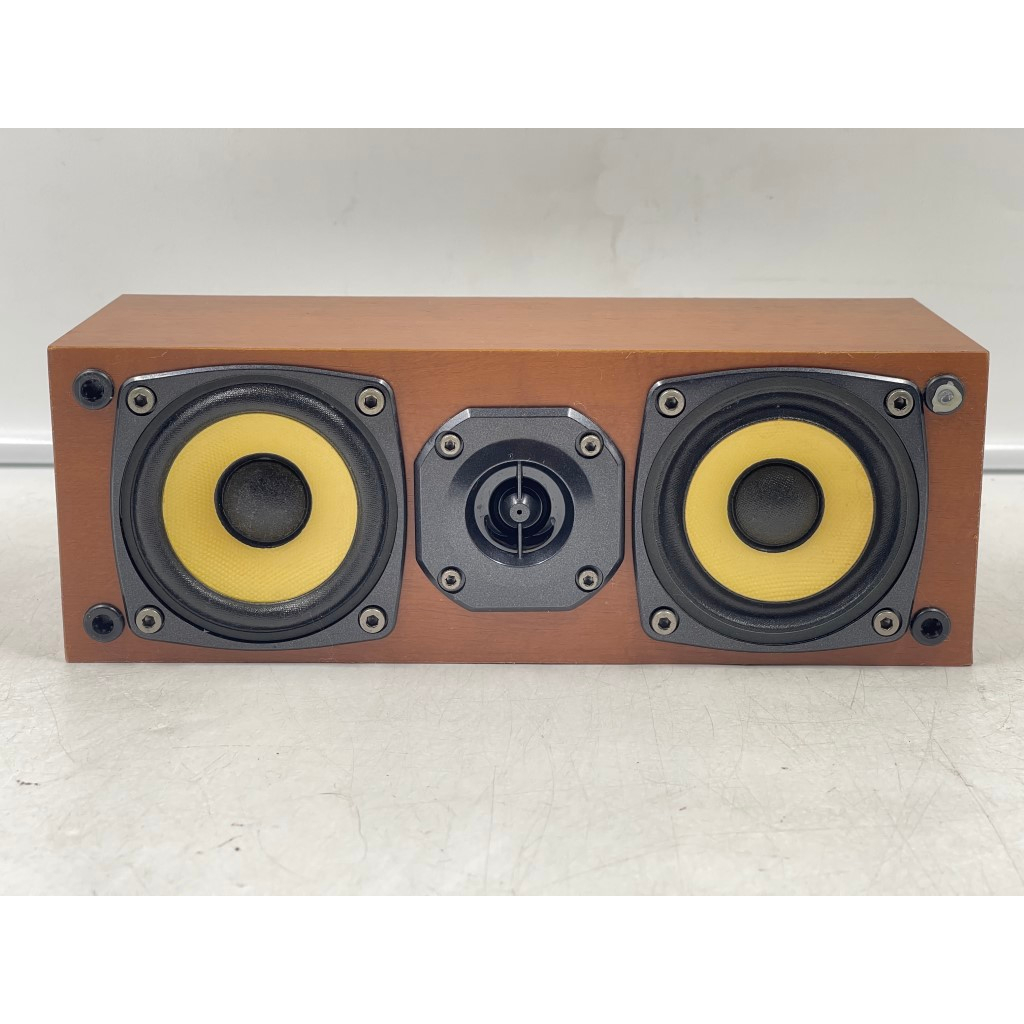 AC77 ลำโพง CENTER 1 ลูก มือสองญี่ปุ่น (2) DENON SC-C70 30-80W 6 โอห์ม Woofer 2.5 นิ้ว x2 Size ตู้ 25