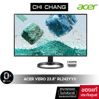 🔥ใส่ Code 20DDSEP12 ลด 1,000.-🔥ACER MONITOR VERO LED 23.8" RL242Yyii # UM.QR2ST.001 (IPS ,1080p, 1ms, VGA, HDMI, SPK