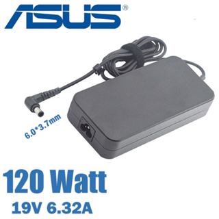 Asus Adapter  19V/6.32A 120W หัวขนาด 6.0*3.7mm สายชาร์จ เอซุส อะแดปเตอร์, สายชาร์จ Asus