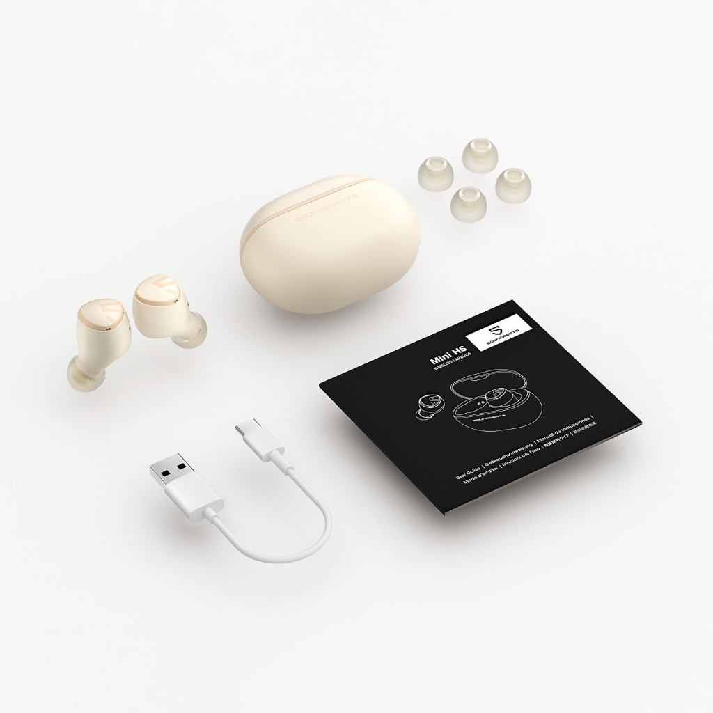 [ ประกันศูนย์ไทย 1 ปี ] SoundPEATS MINI HS หูฟังไซร์เล็กไร้สาย ที่มาพร้อมคุณภาพเสียงระดับ Hi-Res ในงบต่ำกว่าพัน
