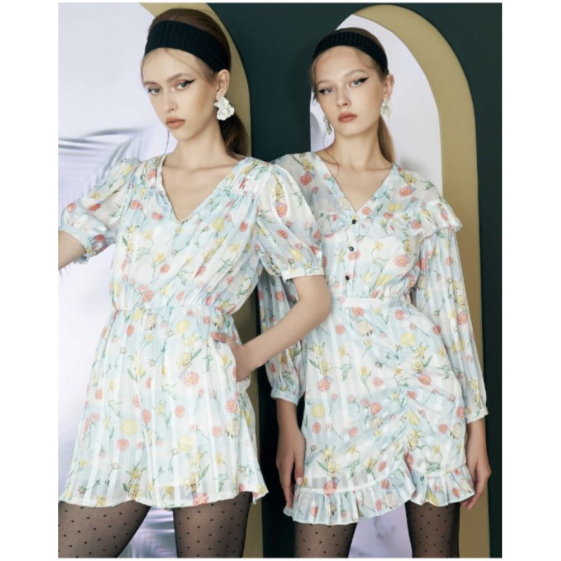 New!!! ป้ายห้อย Lyn around Dress 👗 เดรส lyn around 💙🌼