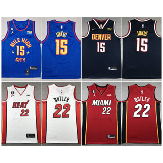 เสื้อบาสเกตบอล NBA Jersey - N.Jokic, SGA, J.Butler, Donovan Mitchell เหมาะเล่นกีฬา บาส, ฟิตเนส, แฟชั่น