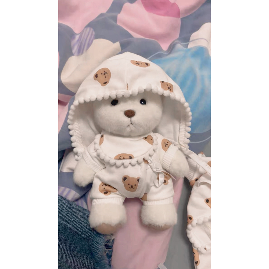 ชุดคลุมสุดน่ารัก เหมาะกับน้องหมี teddy tales ขนาด 20 และ 30 ซม.