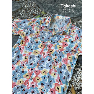 เสื้อเชิ้ตแขนสั้นฮาวาย Takeshi