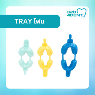 Tray โฟม Dental ถาดฟลูออไรด์โฟม Impression tray อุปกรณ์ทันตกรรม