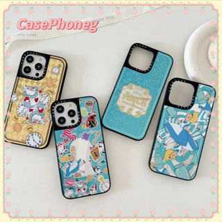 🍑CasePhoneg🍑ป้องกันการหล่น ขอบเต็ม iPhone 11 14 pro max ขอบดำ ความคิดสร้างสรรค์ การ์ตูน สีฟ้า case for iPhone 12 13