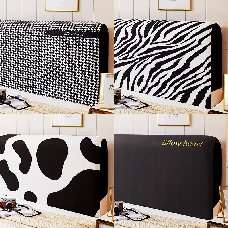 🔥ผ้าคลุมหัวเตียง 5 ฟุต 6 ฟุต ผ้าโพลีเอสเตอร์ มี 5 ขนาดไซส์เตียง Bed Headboares Bedside Cover ผ้าคลุมเตียง