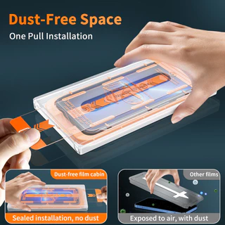 WSKEN ฟิล์มกันรอย iPhone 17 Promax ฟิล์ม iphone 11Promax /13ProMax ฟิล์ม 14ProMax 15ProMax ฟิล์ม iPhone 16ProMax 16Pro