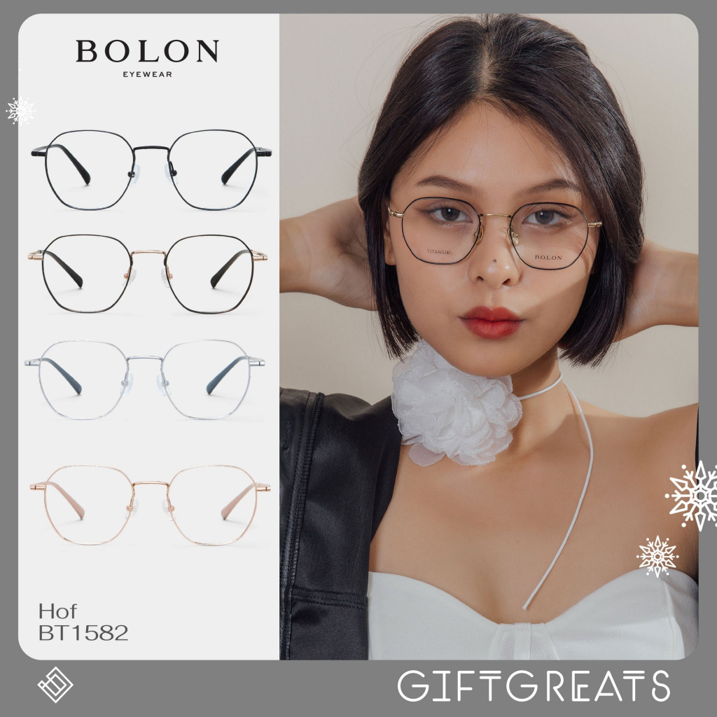 BOLON Hof BT1582 - FW22 Bolon Eyewear กรอบแว่น แบรนด์ โบลอน giftgreats