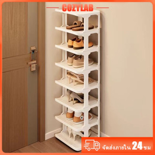 จัดส่งจากประเทศไทย กล่องใส่รองเท้า  ชั้นวางรองเท้า ซ้อนได้หลายชั้น กล่อง Shoe Rack