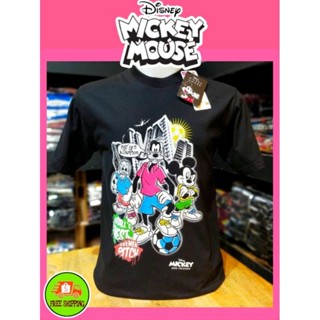 เสื้อDisney ลาย Mickey mouse สีดำ (MK-040)