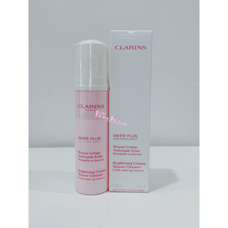 โฟมล้างหน้า-เพื่อผิวกระจ่างใส-Clarins-White-Plus-Brightening-Creamy-Mousse-Cleanser-150ml(โล๊ะสต็อค)