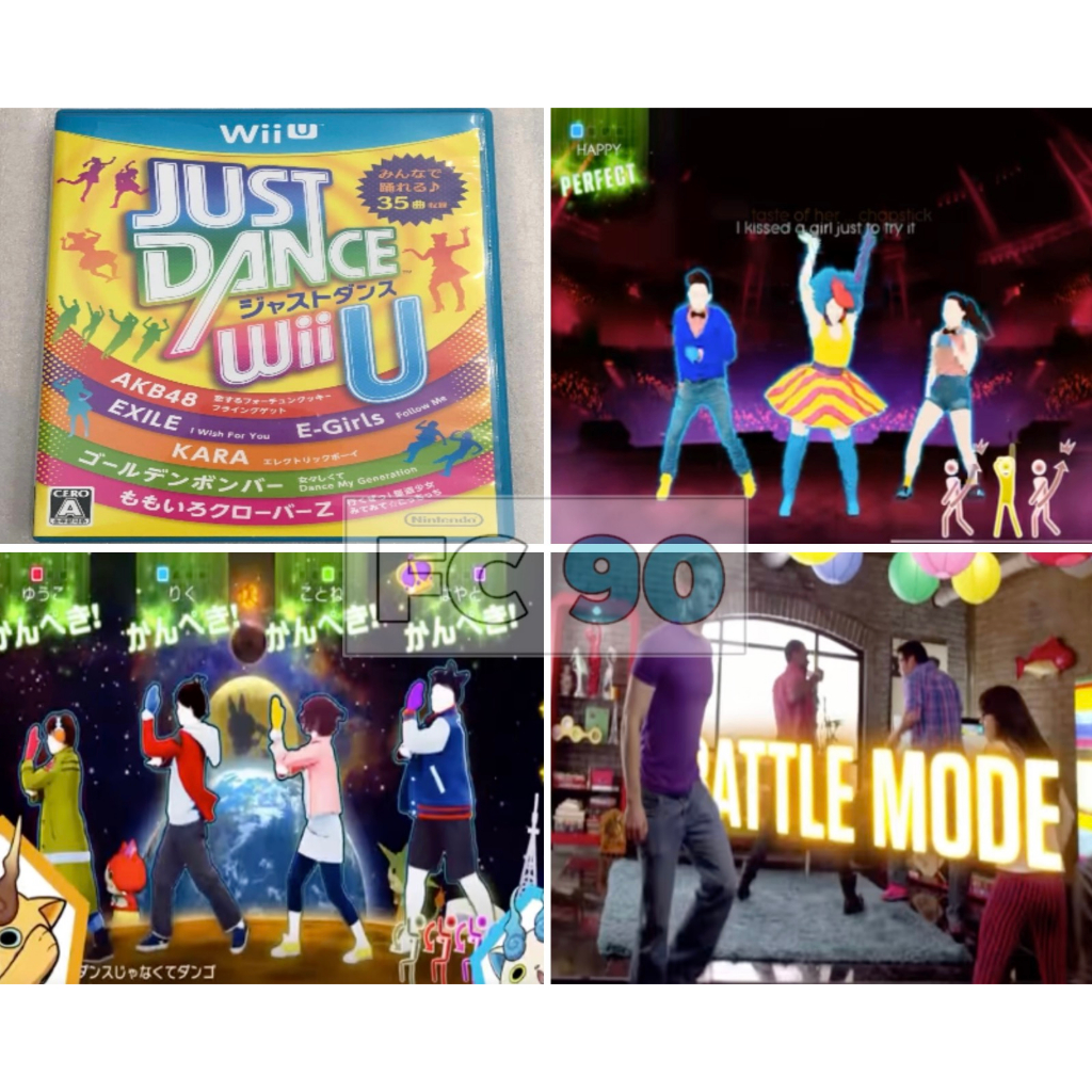 แผ่นเกมเต้น Just Dance 2014 [WiiU] แผ่นแท้มือสอง สำหรับนินเทนโด้วียู