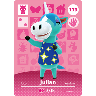 Animal Crossing Amiibo cards ของแท้ Series 2 No. 173