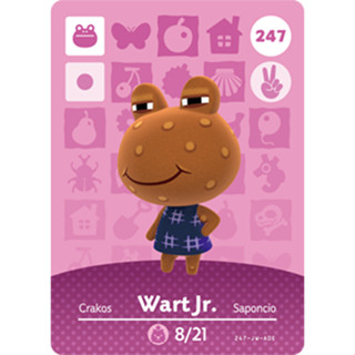 Animal Crossing Amiibo cards ของแท้ Series 3 No. 247