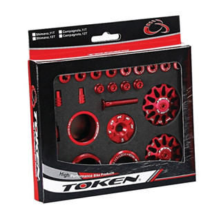 ชุดแต่ง TK671S iBLING BOX for Shimano 11T cassette สีแดง