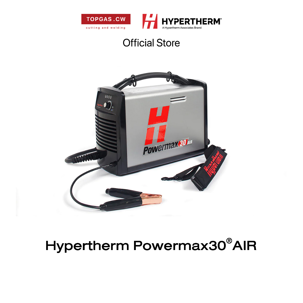Hypertherm Powermax30 AIR Plasma Cutter เครื่องตัดพลาสม่า, ตู้ตัดพลาสม่าไฮเปอร์เธิร์ม (มีปั๊มลมในตัว) ❘ topgascw