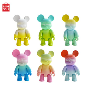 MINISO กล่องฟิกเกอร์โมเดล QEE Gradient Candy Series Figure Model