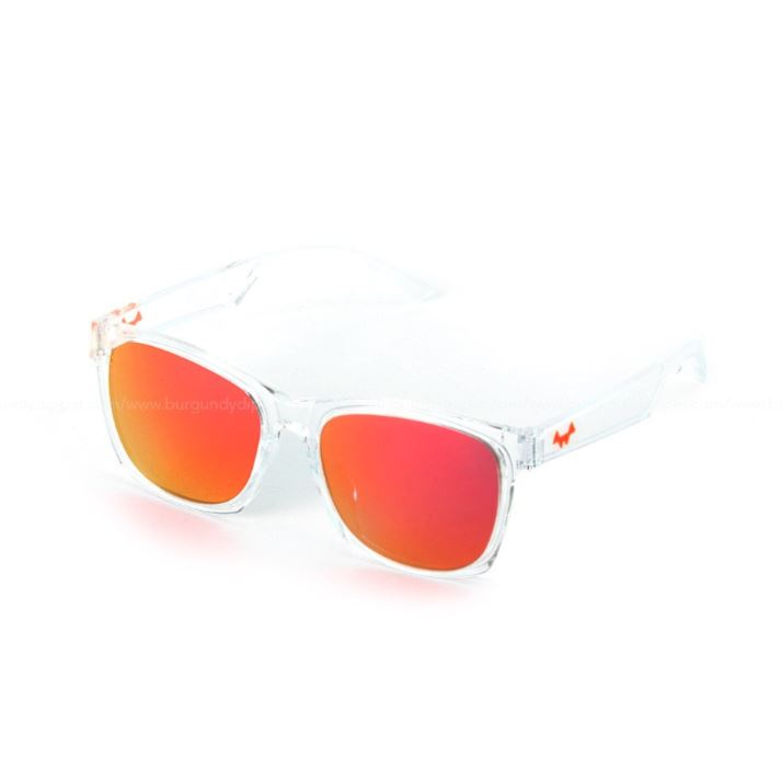 แว่นกันแดด Sodamon : ATTEM.III : AT3002 COL 4 SIZE 54 MM. ฿ 3,550 ฿ 2,485  Frame: Clear / Lens: Red 