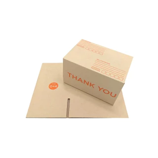 กล่องพัสดุลายthank you กล่องไปรษณีย์ กล่อง ปณ ไซด์ 0+4 แพ็ค 20 ใบและ 10ใบเลือกด้านใน ตั้งค่าส่งตามจริง