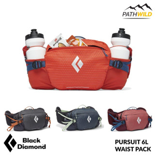 กระเป๋าคาดเอว BLACK DIAMOND PURSUIT 6L WAIST PACK สำหรับการเดินทางที่ต้องการพกอุปกรณ์ไม่มากนัก  มีช่องใส่ของ ใส่ขวดน้ำ