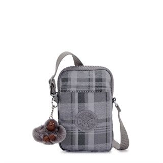 กระเป๋า KIPLING รุ่น TALLY สี SOFT PLAID GREY