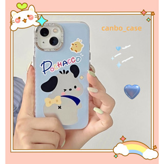 🎁ส่งของขวัญ🎁เคสไอโฟน สำหรับ 11 14 for iPhone Case 13 12 Pro Max น่ารัก น่าสนใจ ลูกสุนัข กันกระแทก เคสนิ่ม เคสโทรศัพท์