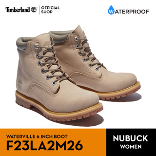 Timberland Womens Waterville Nubuck 6 Inch Waterproof Boots รองเท้าบูทผู้หญิง (F23LA2M26)