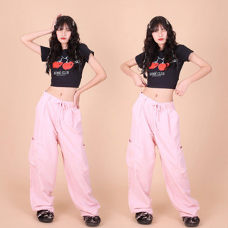 kome.girls กรอกโค้ดลด 75.- 🏷꒰JULKOME75꒱ กางเกงคาร์โก้รุ่น Dani pant