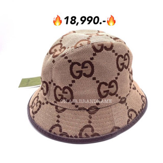 New gucci bucket hat jumbo GG สวยมาก หมวก สวยตะโกน