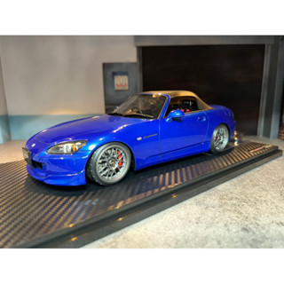 Ignition Model [IG2586] 1:18 Honda S2000 (AP2) Blue Metallic