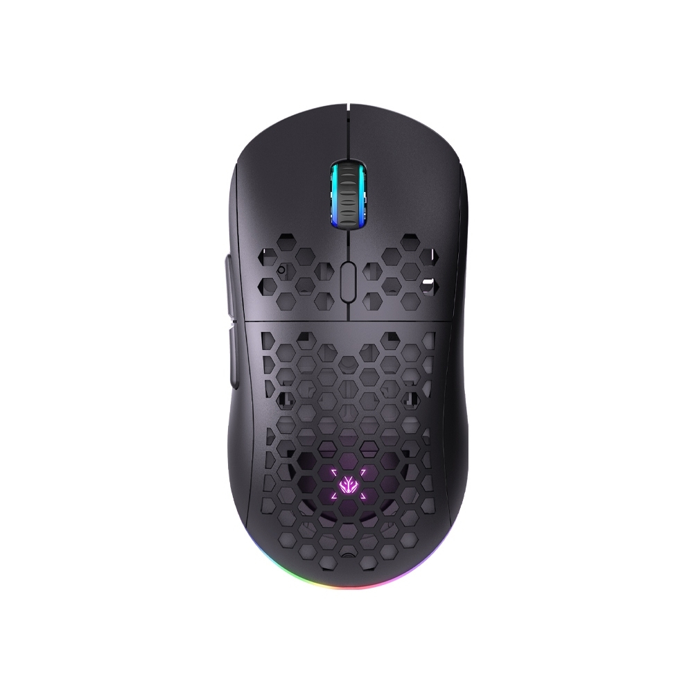 เมาส์ไร้สาย Nubwo X61 SHASTA Dual Mode 2.4Ghz Gaming Mouse RGB Lighting เมาส์เกมมิ่งไร้สาย เมาส์เกมมิ่ง ประกันศูนย์ 2 ปี