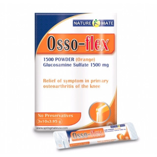 NATUREMATE OSSO-FLEX GLUCOSAMINE 1500 MG