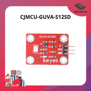 CJMCU-GUVA-S12SD UV Detection Light Intensity Sensor Module 240nm-370nm (SMD3)