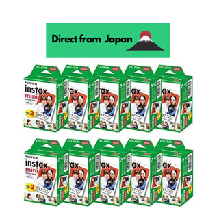 Fujifilm Cheki Film Instax Mini 2 แพ็ก Jp2 (20 แผ่น) X 10 ชุด [200 แผ่น]