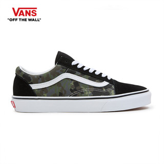 VANS OLD SKOOL - RAIN CAMO GREEN/MULTI รองเท้าผ้าใบ VANS ชาย หญิง