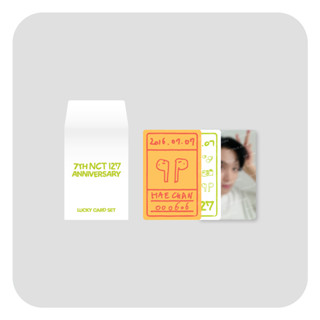 [PRE-ORDER]NCT 127 7th Anniversary MD_LUCKY CARD SET