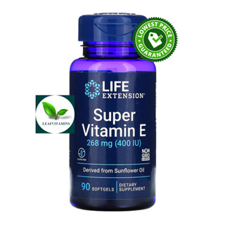 Life Extension Super Vitamin E 268 mg (400 IU) / 90 Softgels