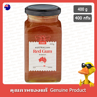 โคลส์น้ำผึ้งแท้จากดอกเรดกัม 400กรัม - Coles Red Gum Honey 400g.