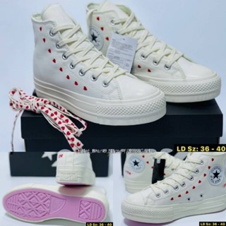 รองเท้า Converse Chuck Taylor All Star Lift Platform Love Me Hi Women สินค้าใหม่ มือ1 ( ของแท้💯 )