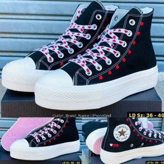 รองเท้า Converse Chuck Taylor All Star Lift Platform Love Me Hi Women สินค้าใหม่ มือ1 ( ของแท้💯 )