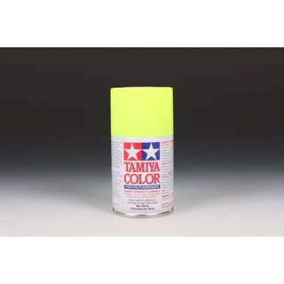 TAMIYA 86027 PS-27 FLUORESCENT YELLOW สีเหลืองสะท้อนแสง 100Ml Spray Can