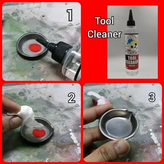 tool cleaner ทินเนอร์สำหรับล้างแอร์บรัช ขนาด 250 ml (สินค้าพร้อมส่ง)